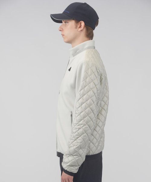 ハイブリッド中わたブルゾン【蓄熱保温】 