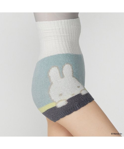 sloggie(スロギー)/スロギー ミッフィーコラボ あったか ミニミニ 腹巻付きニットパンツ G062　お花とmiffy(ネイビー)/img18