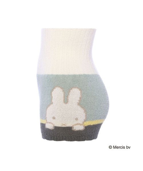 sloggie(スロギー)/スロギー ミッフィーコラボ あったか ミニミニ 腹巻付きニットパンツ G062　つかまりmiffy(グリーン)/img02