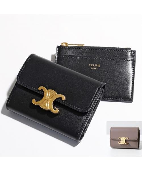 CELINE(セリーヌ)/CELINE 三つ折り財布 10I653DPV Compact Wallet With Coin/img01