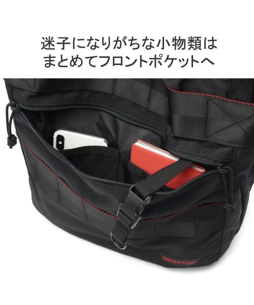 BRIEFING(ブリーフィング)/【日本正規品】 ブリーフィング トートバッグ ファスナー付き A4 BRIEFING 縦型 軽量 ナイロン 通勤 ビジネス 20.6L 3層 BRA233T26/img06