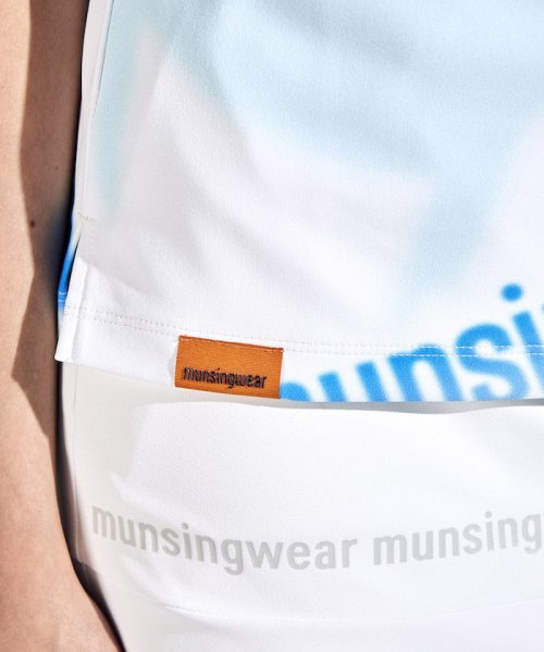 Munsingwear(マンシングウェア)/【ENVOY】SUNSCREENペンギングラデーションプリントノースリーブシャツ/img09