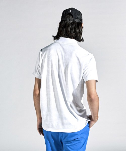 Munsingwear(マンシングウェア)/【ENVOY】MOTION3D，SUNSCREENロゴジャカード半袖シャツ/img04