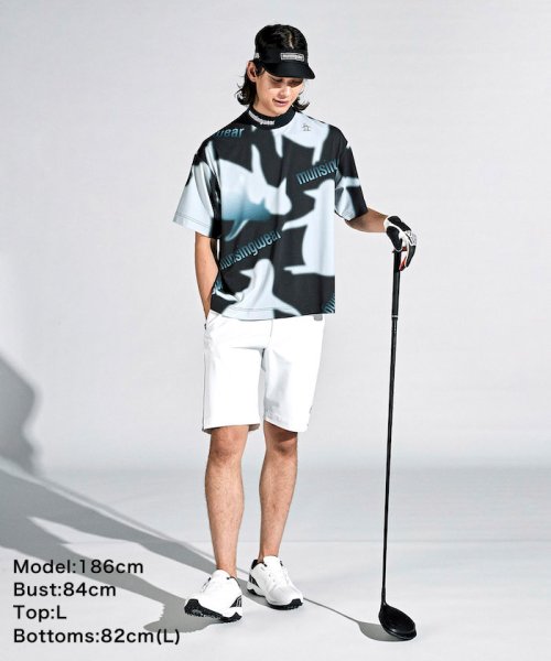 Munsingwear(マンシングウェア)/【ENVOY】SUNSCREENオーバーサイズ半袖シャツ/img06