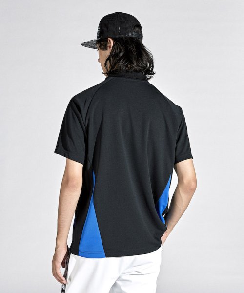 Munsingwear(マンシングウェア)/【ENVOY】MOTION3D吸水速乾ストレッチブロッキング半袖シャツ/img02