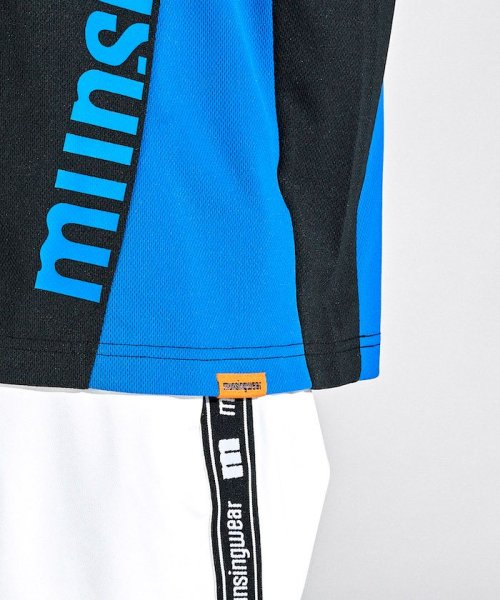 Munsingwear(マンシングウェア)/【ENVOY】MOTION3D吸水速乾ストレッチブロッキング半袖シャツ/img05