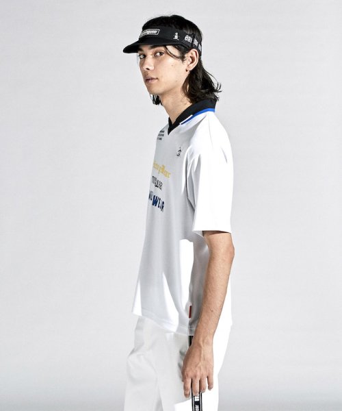 Munsingwear(マンシングウェア)/【ENVOY】SUNSCREENオーバーサイズサッカーゲームシャツ/img02