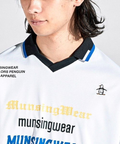 Munsingwear(マンシングウェア)/【ENVOY】SUNSCREENオーバーサイズサッカーゲームシャツ/img04