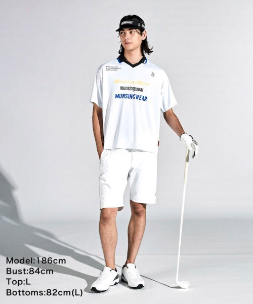 Munsingwear(マンシングウェア)/【ENVOY】SUNSCREENオーバーサイズサッカーゲームシャツ/img10