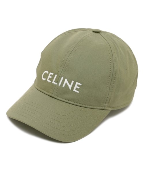 CELINE(セリーヌ)/セリーヌ 帽子 ベースボールキャップ ロゴ カーキ メンズ レディース ユニセックス CELINE 2AUA1969P 15VG/img05