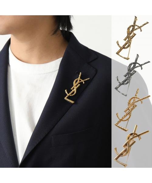 Saint Laurent(サンローラン)/SAINT LAURENT ブローチ OPYUM BROCHE オピウム カサンドラロゴ/img01