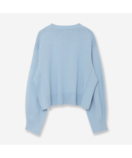 カシミアブレンドショート丈ニット  YW1545790093(11880円)