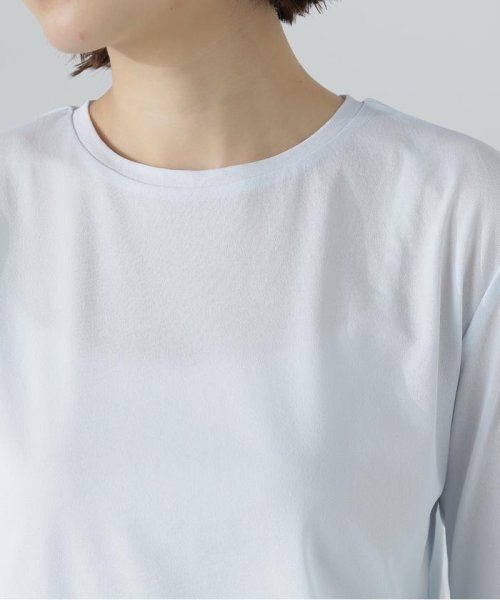 NATURAL BEAUTY BASIC(ナチュラルビューティーベーシック)/＜シアースキンカットソーシリーズ＞クルーネック　24SS/img27