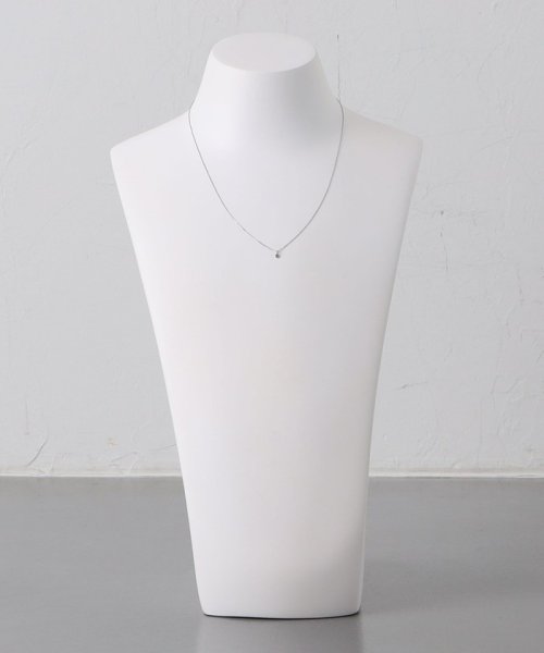 【別注】＜les bonbon＞プラチナ ダイヤモンド ネックレス ＜les bonbon