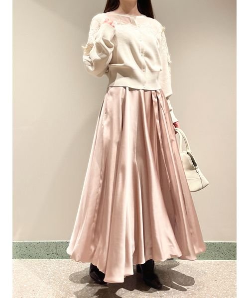 バルーンサテンスカート 予めご了承ください