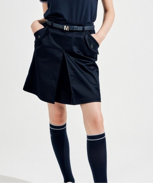 Munsingwear(マンシングウェア)/SUNSCREENストレッチサテンスカート　(Mサイズ 48cm丈)/img01