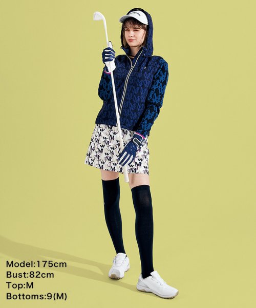Munsingwear(マンシングウェア)/はっ水ストレッチモノグラムプリントスカート(Mサイズ 42cm丈)/img11