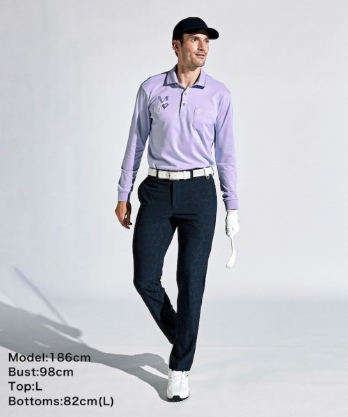 Munsingwear(マンシングウェア)/SUNSCREENストレッチ長袖ポロシャツ/img02