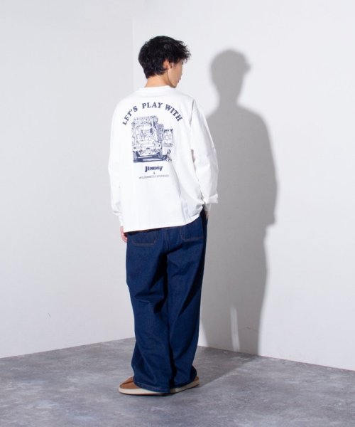 GLOSTER(GLOSTER)/【WILDERNESS EXPERIENCE×JIMNY】別注 バックプリント長袖Tシャツ ロンT/img03