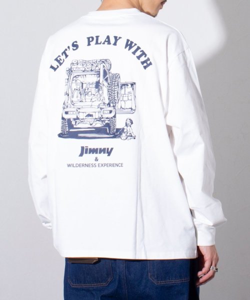 GLOSTER(GLOSTER)/【WILDERNESS EXPERIENCE×JIMNY】別注 バックプリント長袖Tシャツ ロンT/img08