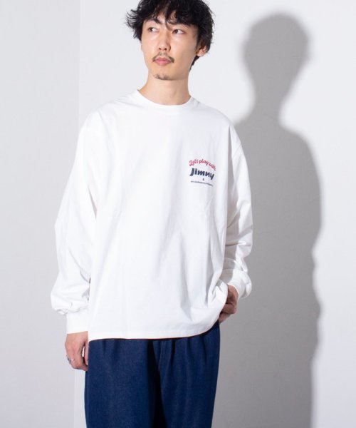 GLOSTER(GLOSTER)/【WILDERNESS EXPERIENCE×JIMNY】別注 バックプリント長袖Tシャツ ロンT/img09