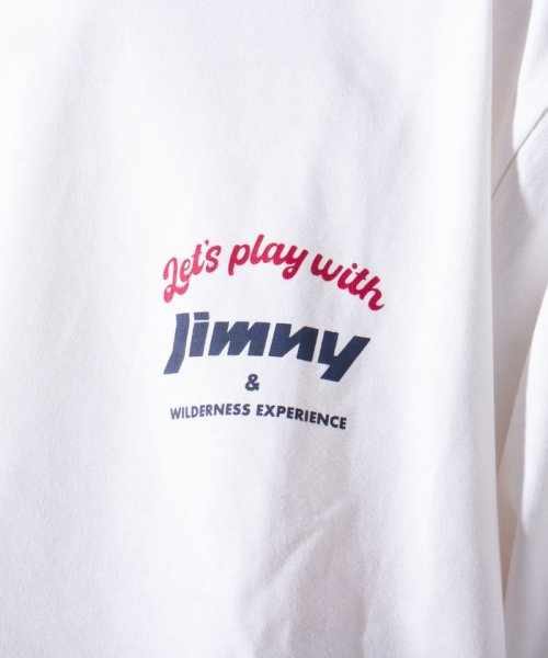 GLOSTER(GLOSTER)/【WILDERNESS EXPERIENCE×JIMNY】別注 バックプリント長袖Tシャツ ロンT/img10