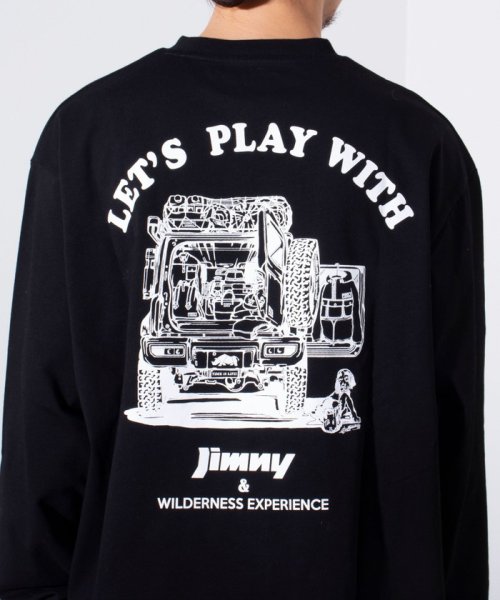GLOSTER(GLOSTER)/【WILDERNESS EXPERIENCE×JIMNY】別注 バックプリント長袖Tシャツ ロンT/img20