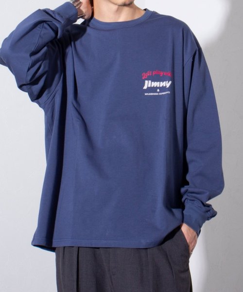 GLOSTER(GLOSTER)/【WILDERNESS EXPERIENCE×JIMNY】別注 バックプリント長袖Tシャツ ロンT/img27