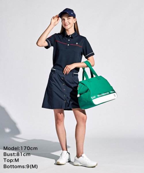 Munsingwear(マンシングウェア)/高通気ミニポケット台衿付き半袖シャツ/img01