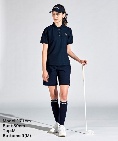 Munsingwear(マンシングウェア)/10 YEARS POLO SHIRTS BIG LOGO ラグランスリーブ半袖シャツ/img02