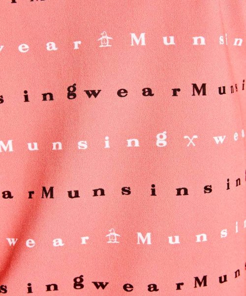 Munsingwear(マンシングウェア)/SUNSCREENストレッチロゴプリント半袖台衿シャツ/img07