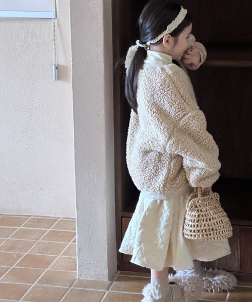 aimoha(aimoha（アイモハ）)/【aimoha－KIDS－】韓国子供服　ボアオーバースウェット/img24