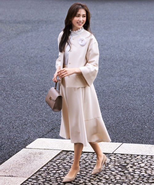 【VERY3月号掲載・NAVY】コンフォータブルドレープ ジャケット NAVY