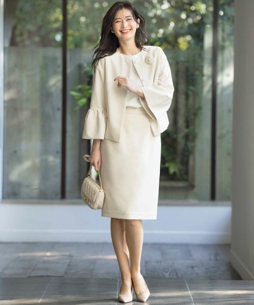 【VERY3月号掲載・NAVY】コンフォータブルドレープ ジャケット NAVY