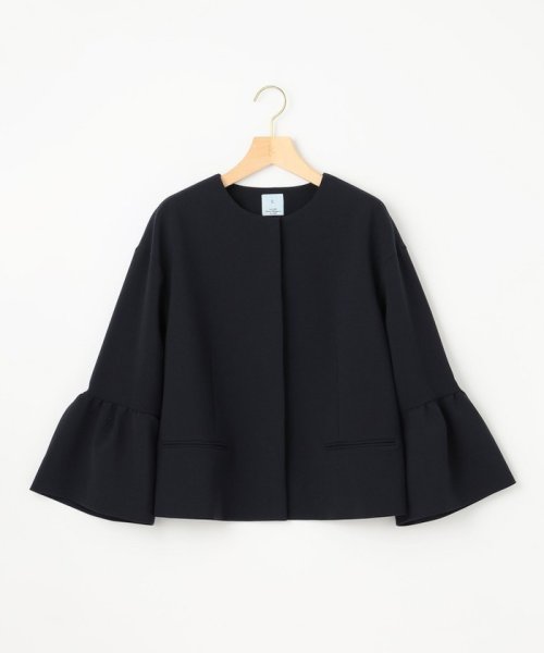 【VERY3月号掲載・NAVY】コンフォータブルドレープ ジャケット NAVY