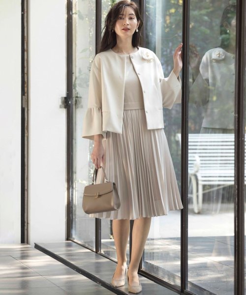 【VERY3月号掲載・NAVY】コンフォータブルドレープ ジャケット NAVY