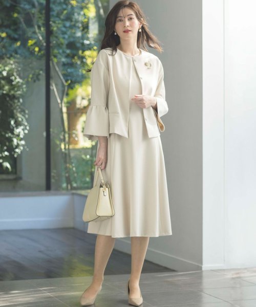 【VERY3月号掲載・NAVY】コンフォータブルドレープ ジャケット NAVY