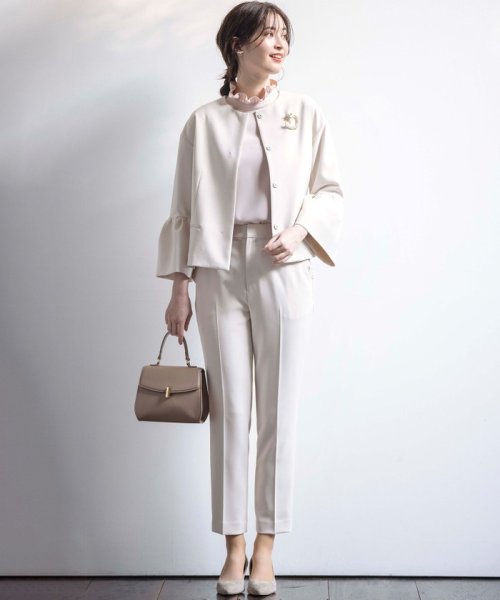 【VERY3月号掲載・NAVY】コンフォータブルドレープ ジャケット NAVY