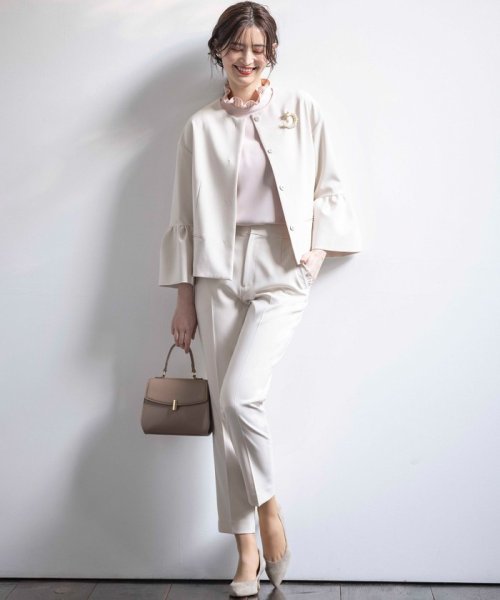 【VERY3月号掲載・NAVY】コンフォータブルドレープ ジャケット NAVY