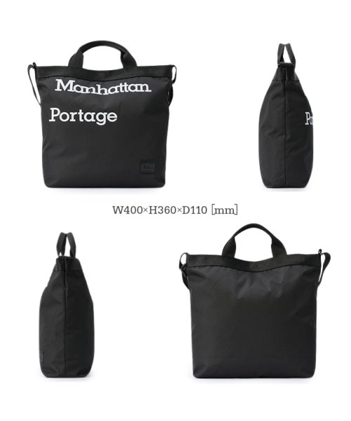 Manhattan Portage BLACK LABEL(マンハッタンポーテージ ブラックレーベル)/マンハッタンポーテージ ブラックレーベル ショルダートートバッグ A4 Manhattan Portage Black Label MP1496GJR－305P/img03