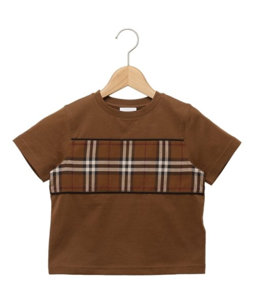 BURBERRY(バーバリー)/バーバリー 子供服 Tシャツ トップス 半袖カットソー ブラウン キッズ BURBERRY 8070181 A8900/img01