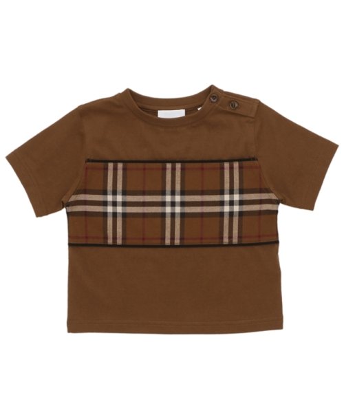 BURBERRY(バーバリー)/バーバリー ベビー服 Tシャツ トップス 半袖カットソー ブラウン ベビー BURBERRY 8070182 A8900/img05