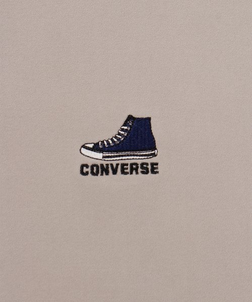 CONVERSE(CONVERSE)/【CONVERSE/コンバース】ピーチ起毛　ワンポイントシューズ刺繍クルーネックトレーナー/img05