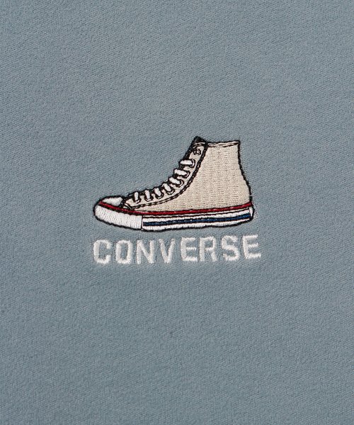 CONVERSE(CONVERSE)/【CONVERSE/コンバース】ピーチ起毛　ワンポイントシューズ刺繍プルパーカー/img06