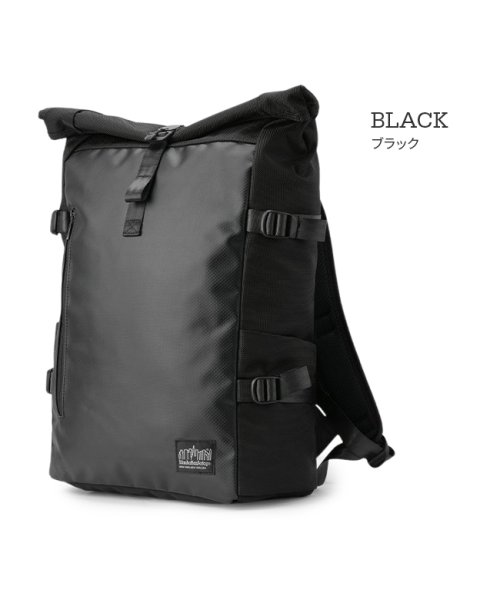 Manhattan Portage BLACK LABEL(マンハッタンポーテージ ブラックレーベル)/マンハッタンポーテージ ブラックレーベル ロールトップ バックパック A3 23L Manhattan Portage Black Label MP1261JR/img02