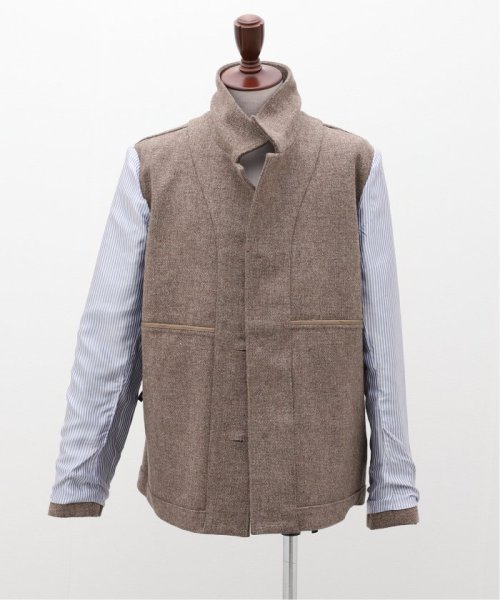 JOURNAL STANDARD(ジャーナルスタンダード)/【FRANK LEDER/フランクリーダー】BEIGE BROWN WOOL BL/img12