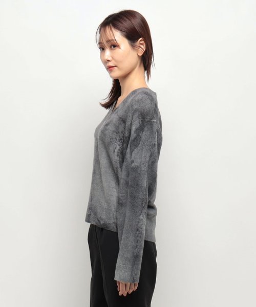 Theory(セオリー)/FELTED WOOL CASH OS VNECK/img02