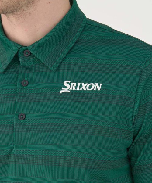 SRIXON(スリクソン)/【松山英樹プロ 2024マスターズ着用】メッシュボーダープリントシャツ/img19