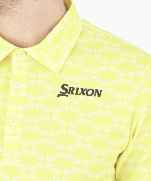 SRIXON(スリクソン)/【松山英樹プロ バレロテキサスオープン着用】UJパターンプリントシャツ/img09