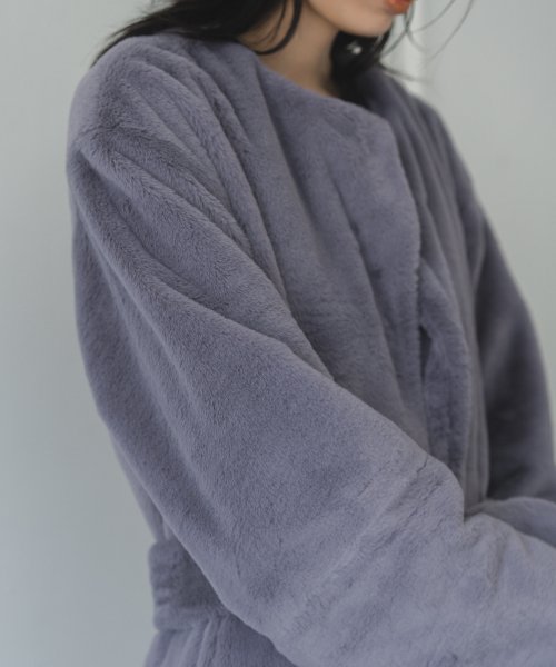 エコファーロングコート color size